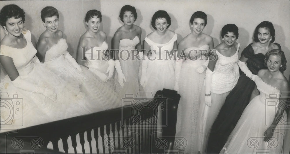 1958, Jefferson County, Alabama, Maid of Cotton Contestants - Historic Images