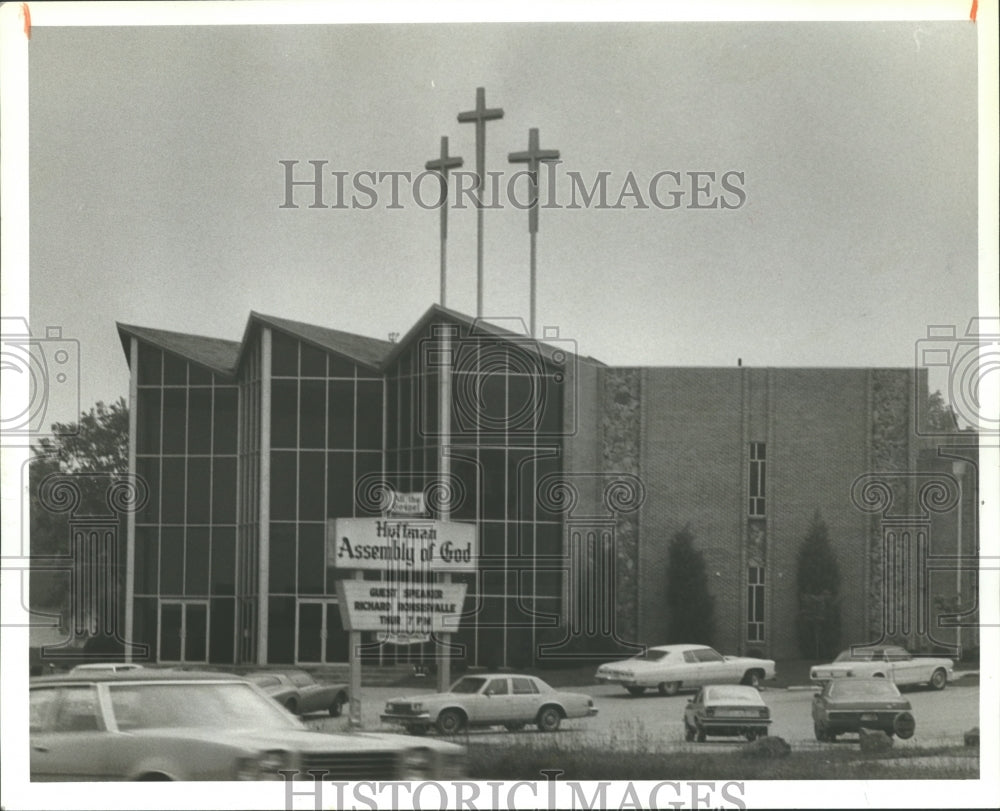 1979 Press Photo Huffman Assembly of God Church, Huffman, Alabama - abna10577 - Historic Images