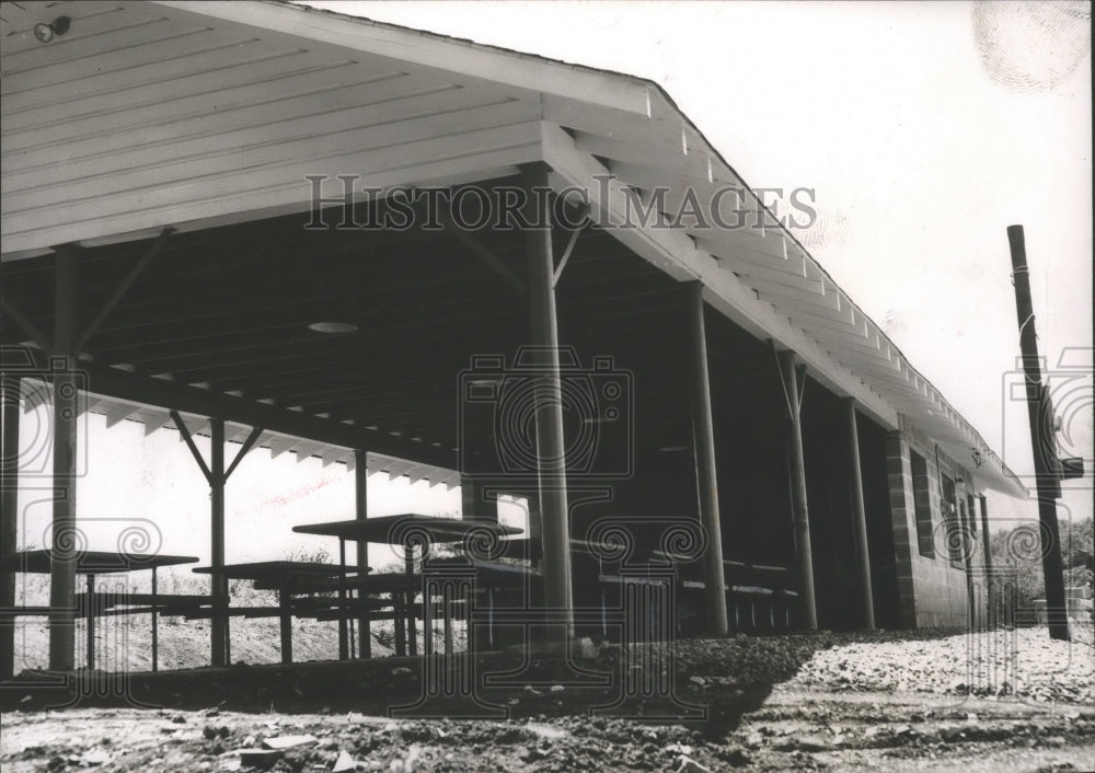1954 Press Photo Alabama-Huffman's recreation center to open soon. - abna10579 - Historic Images