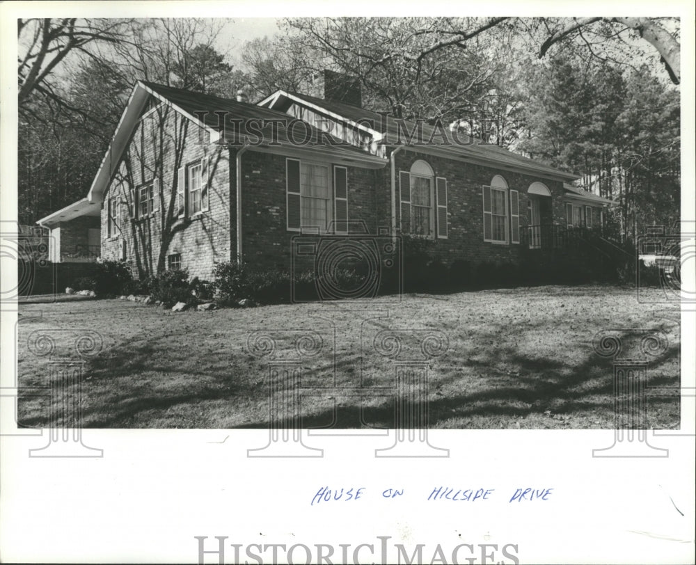 1979, Alabama-House on Hillside Drive in Hueytown. - abna10585 - Historic Images