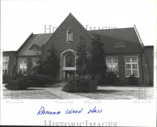1972, Ramona Wood Hall, Jacksonville State University, Alabama - Historic Images