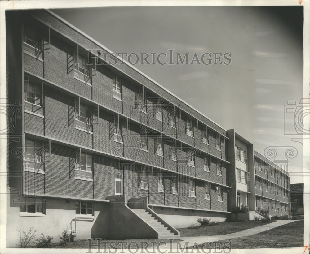 1961 Press Photo Albert Patterson Hall, Jacksonville State College, Alabama - Historic Images