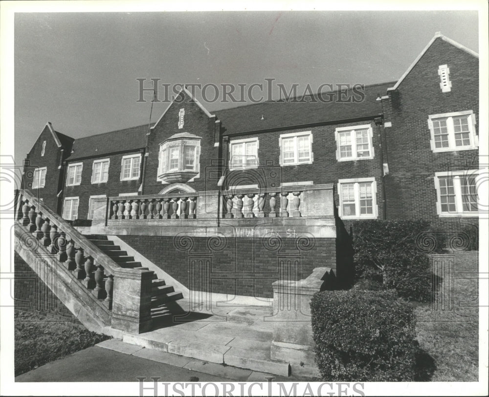 1979 Press Photo Daugette Dormitory, Jacksonville State University, Alabama - Historic Images