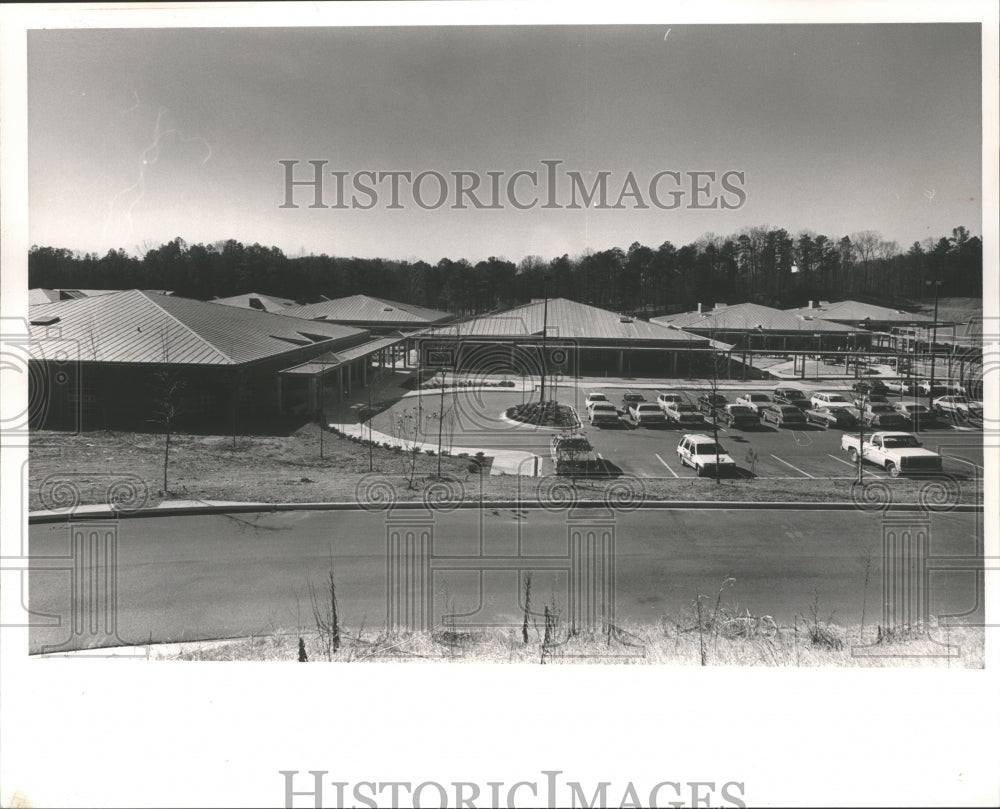 1986 Press Photo Ketona, Alabama John Ireland Mental Retardation Center - Historic Images