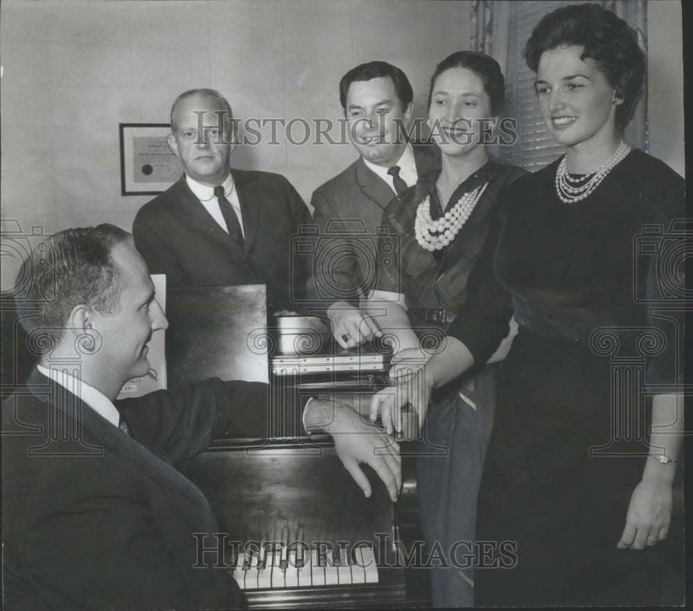 1961, Singers to Perform for Symphony Women, Alabama - abna10802 - Historic Images