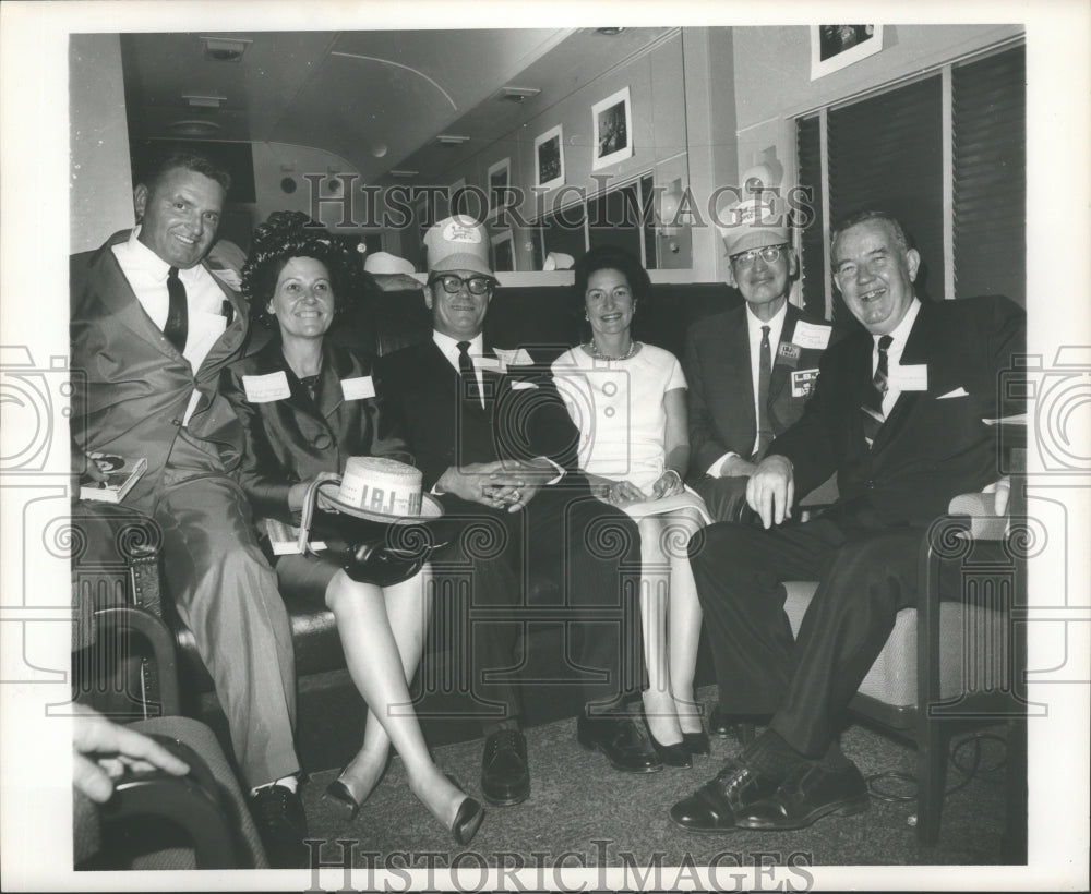 1964 Press Photo Mrs. Lyndon B. Johnson and visit to Birmingham, Alabama - Historic Images