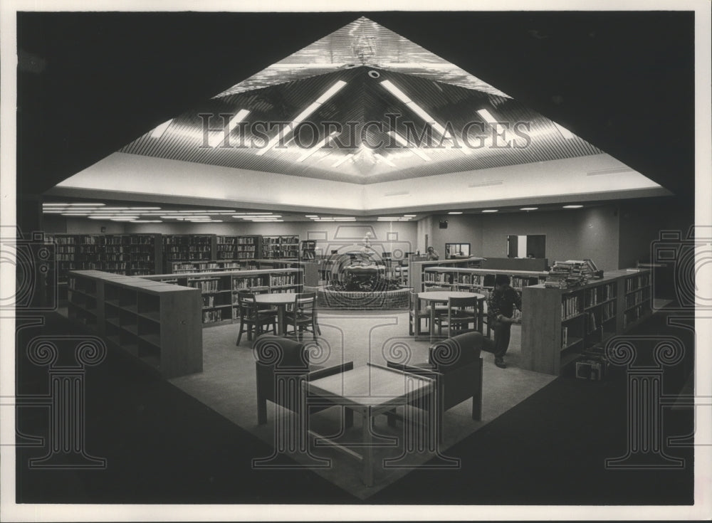 1987 Press Photo Homewood, Alabama Library - abna10918 - Historic Images