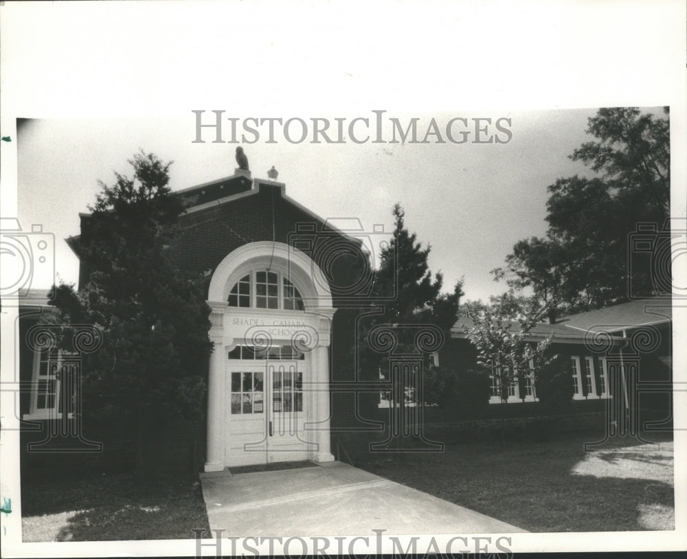 1986 Press Photo Shades-Cabaha School, Homewood, Alabama - abna10945 - Historic Images