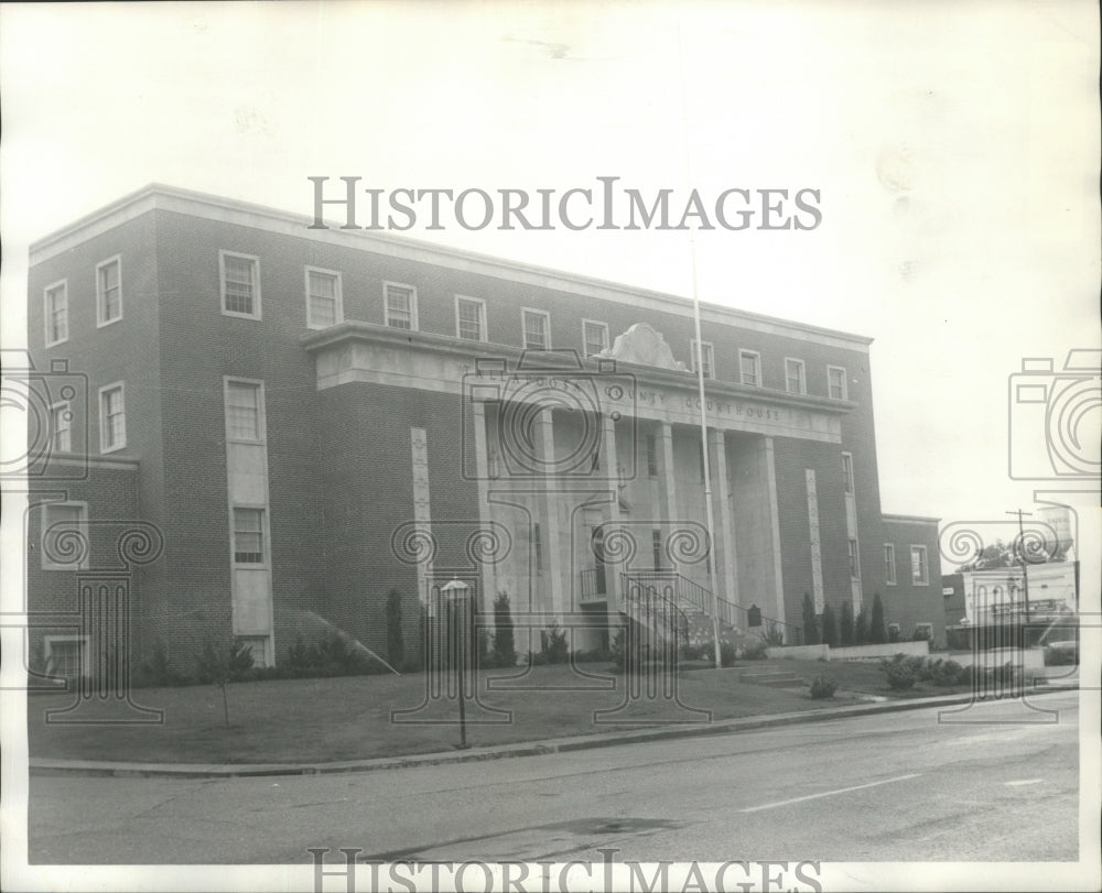 1960 Press Photo New Courthouse in Dadeville, Alabama, Tallapoosa County - Historic Images