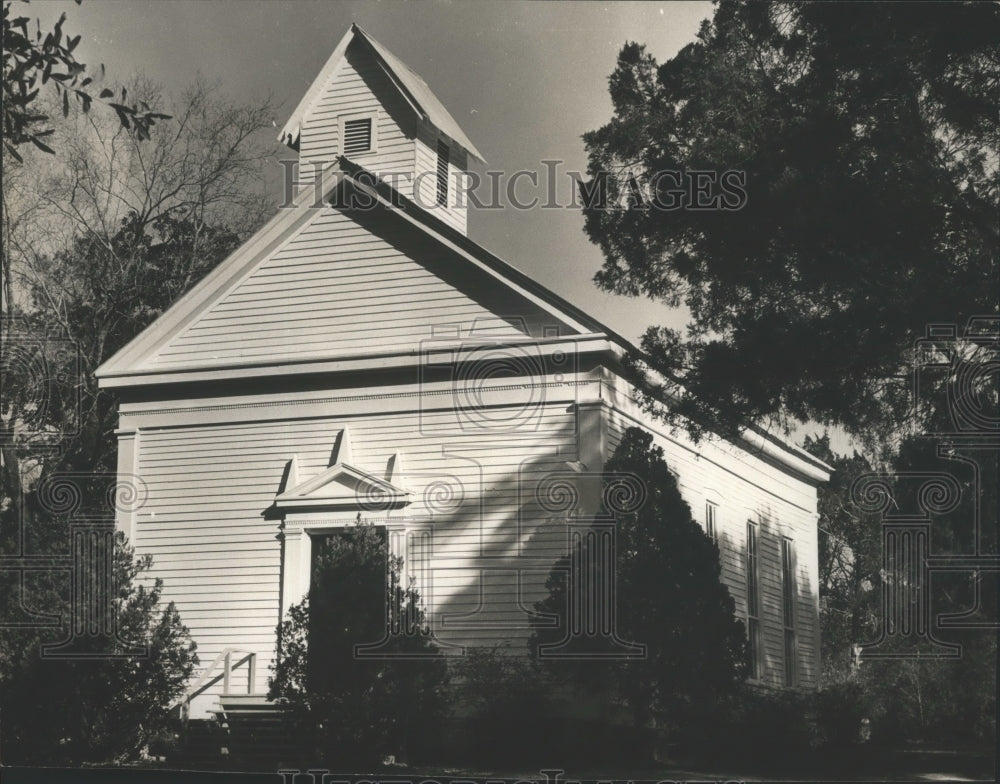 1969 Press Photo Daphne Methodist Church, Daphne, Alabama - abna11065 - Historic Images