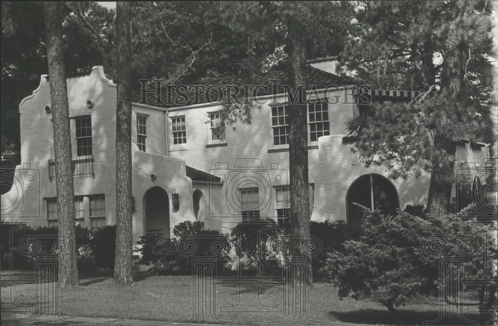 1979 Press Photo Home in Hollywood Section of Homewood, Alabama - abna11103 - Historic Images