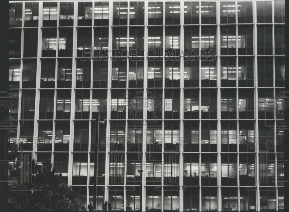 1978 Press Photo Southern Company Services Building in Homewood, Alabama - Historic Images