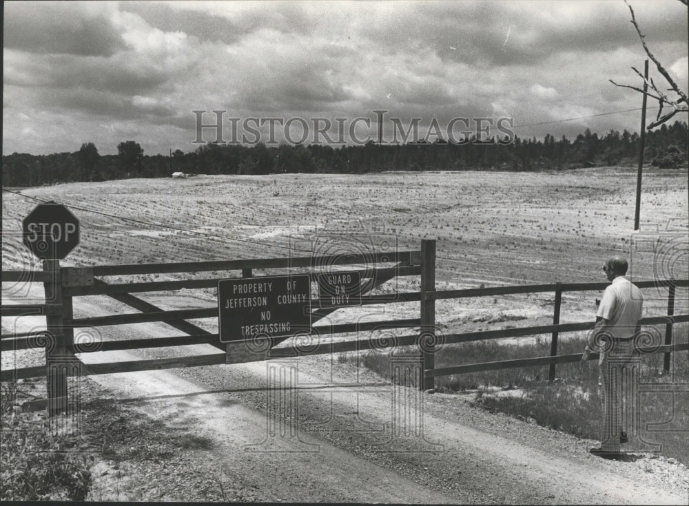1978 Press Photo Jefferson County, Alabama farm - abna11136 - Historic Images