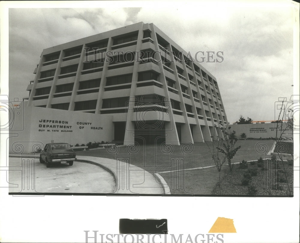 1979 Press Photo Jefferson County, Alabama, Health Department's New Building - Historic Images