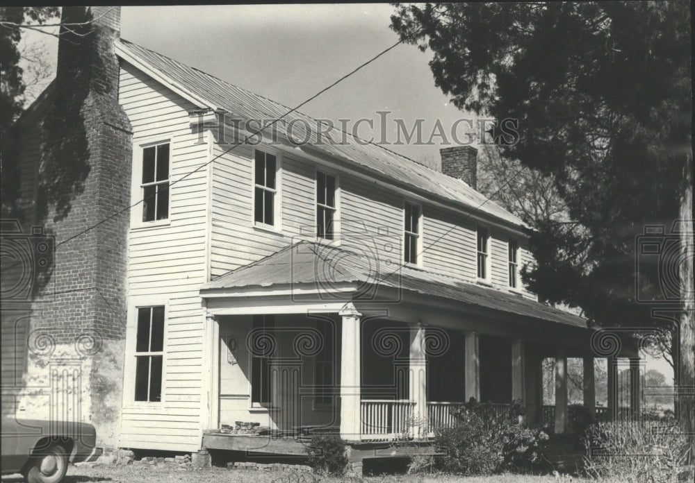 1976 Press Photo Historic Owen Home Outside Bessemer, Alabama - abna11141 - Historic Images