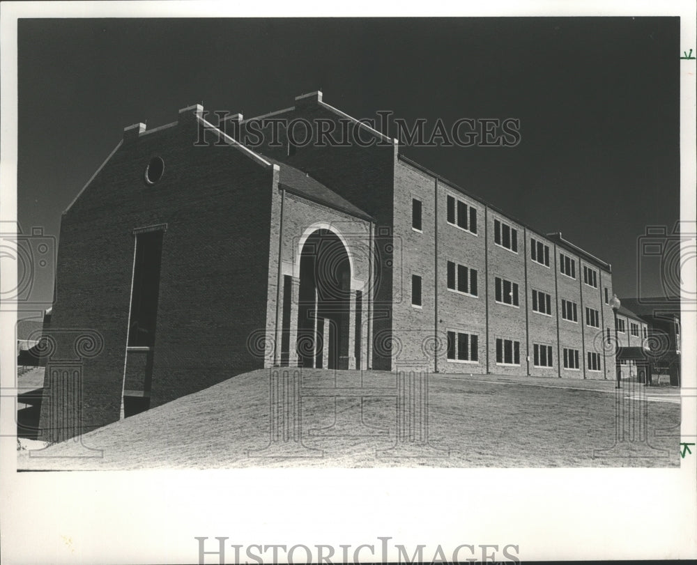 1987 Press Photo New Briarwood Presbyterian School, Jefferson County, Alabama - Historic Images
