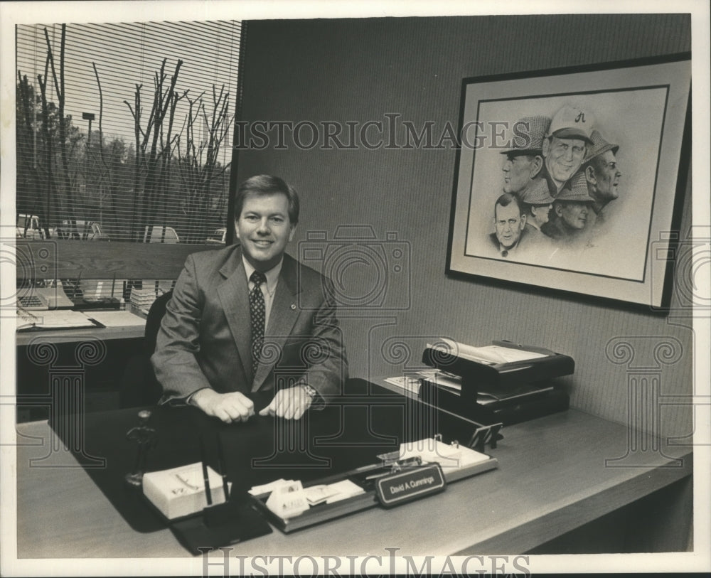 1990 Press Photo Hoover Police Chief David Cummings, Alabama - abna11294 - Historic Images