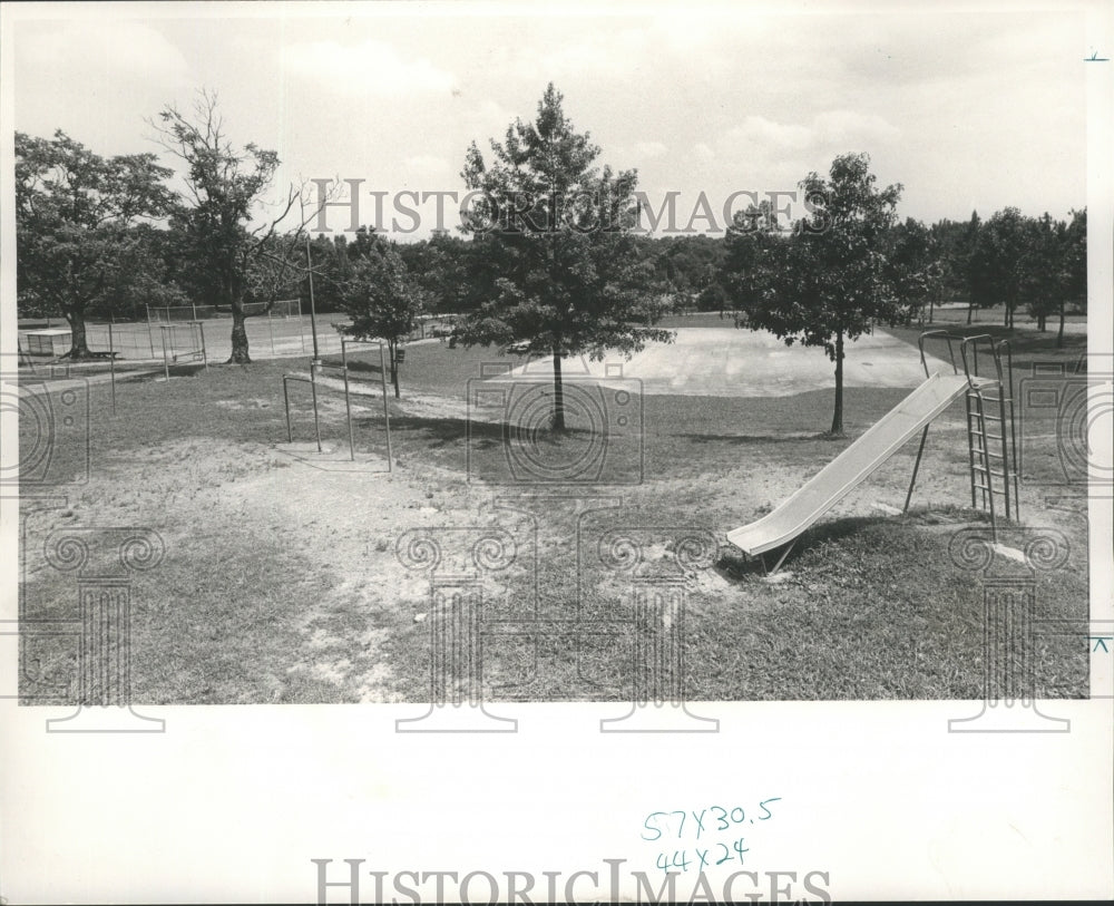 1987 Press Photo Hooper City Alabama Recreation Area - abna11309 - Historic Images