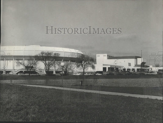 1975 Huntsville, Alabama Civic Center arena & concert hall-Historic Images