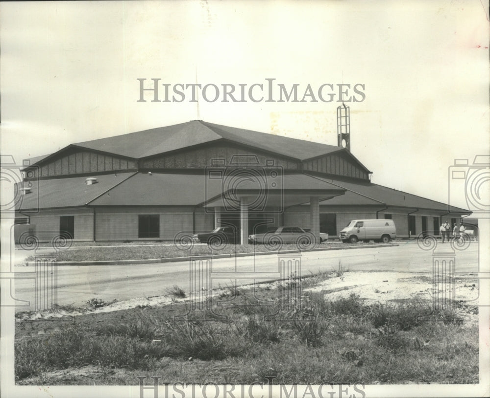 1977 Press Photo Church on Oakwood Campus, Huntsville, Alabama - abna11341 - Historic Images