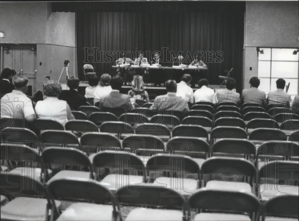 1978 Press Photo Water quality hearing in Jefferson County, Alabama - abna11525 - Historic Images