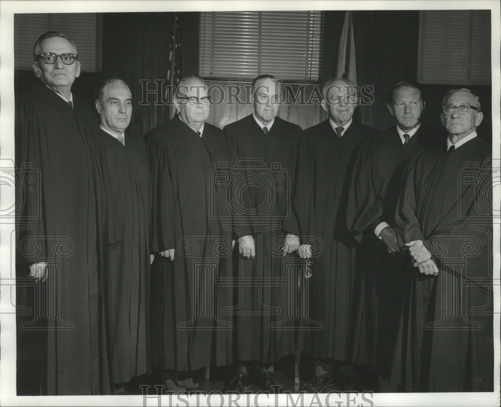 1972 Jefferson County Circuit Judges, Alabama-Historic Images