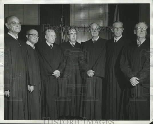 1972 Jefferson County Circuit Judges, Alabama-Historic Images
