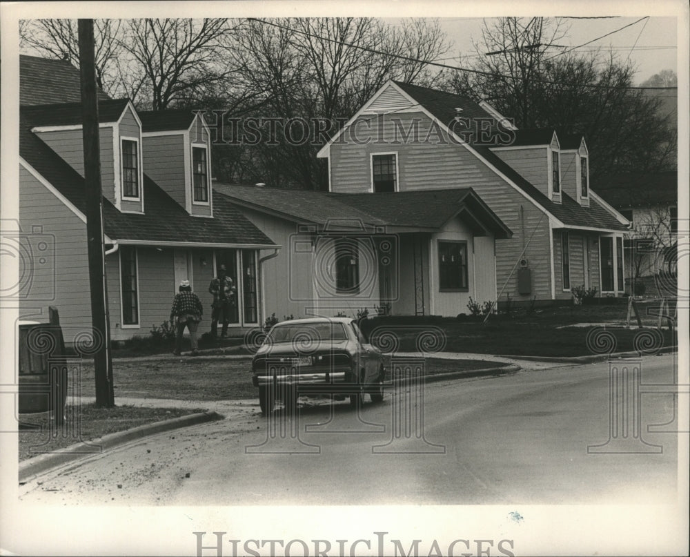 1987 Press Photo New homes on Beta Street - abna11585 - Historic Images