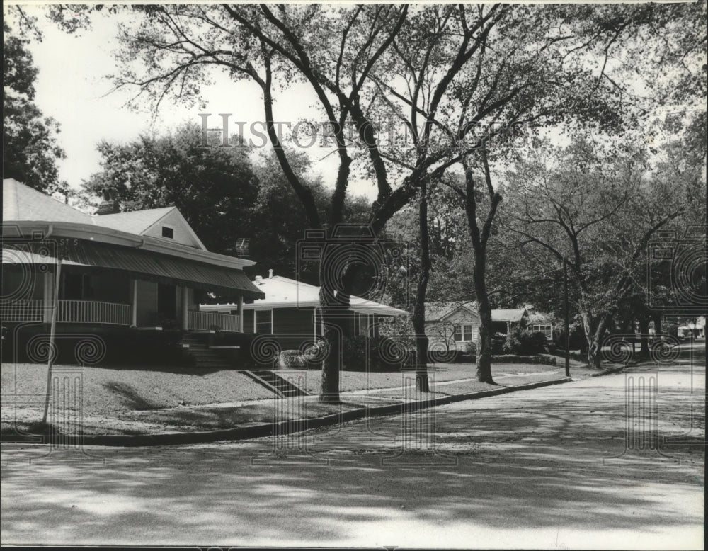 1979 Press Photo Homes line 7th Avenue South in Avondale - abna11587 - Historic Images