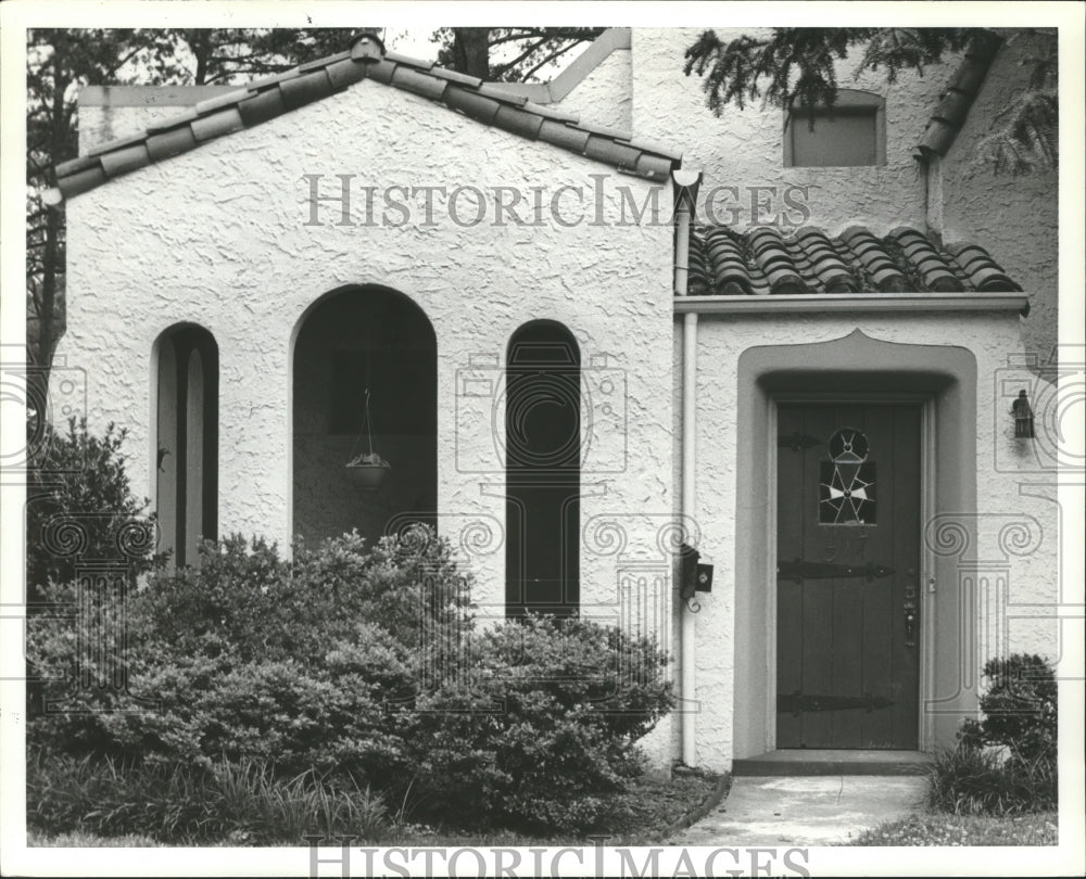 1981 Press Photo Dana Moore Home, 317 Gran Avenue, Homewood, Alabama - abna11597 - Historic Images