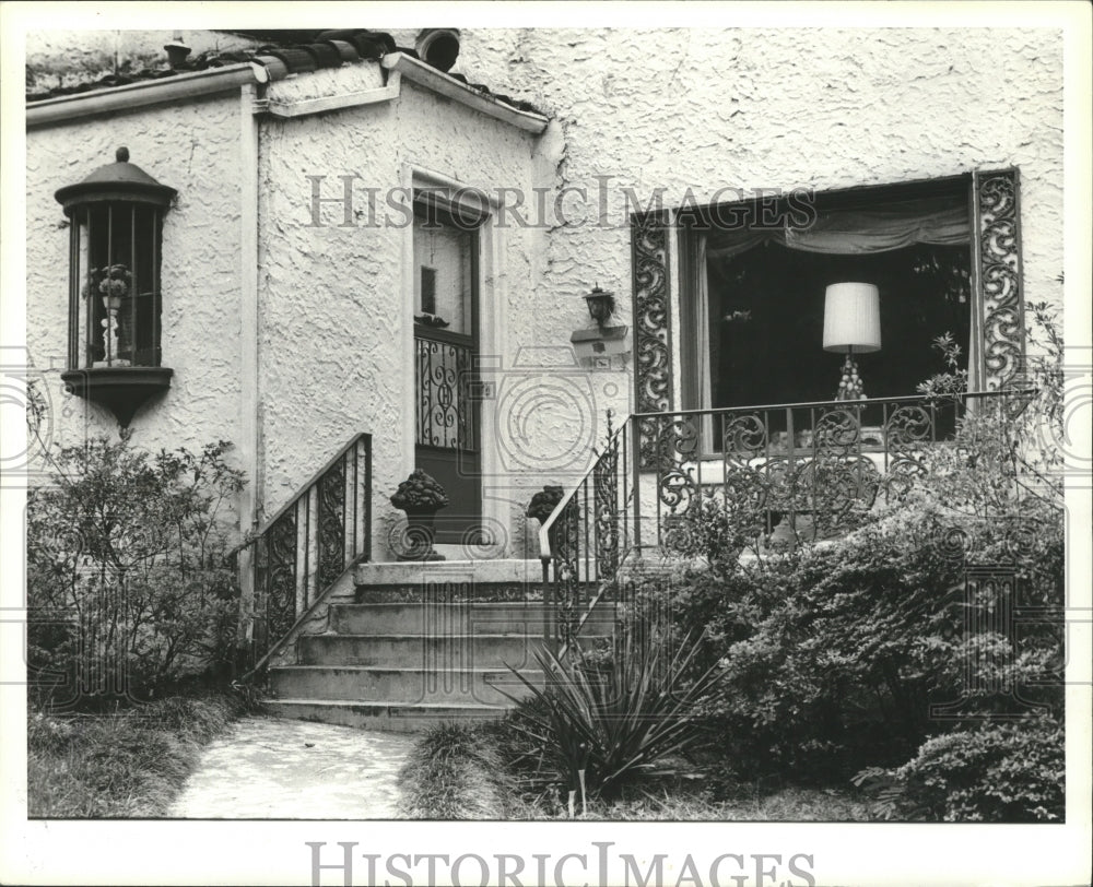 1981 Press Photo W.R. Heasty Home, 306 LaPlaza Place, Homewood, Alabama - Historic Images