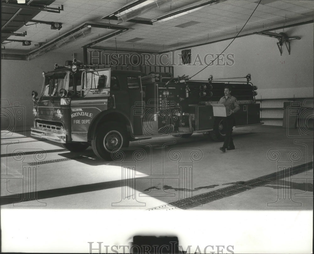 1980 Press Photo New Irondale, Alabama, Fire Station - abna11632 - Historic Images