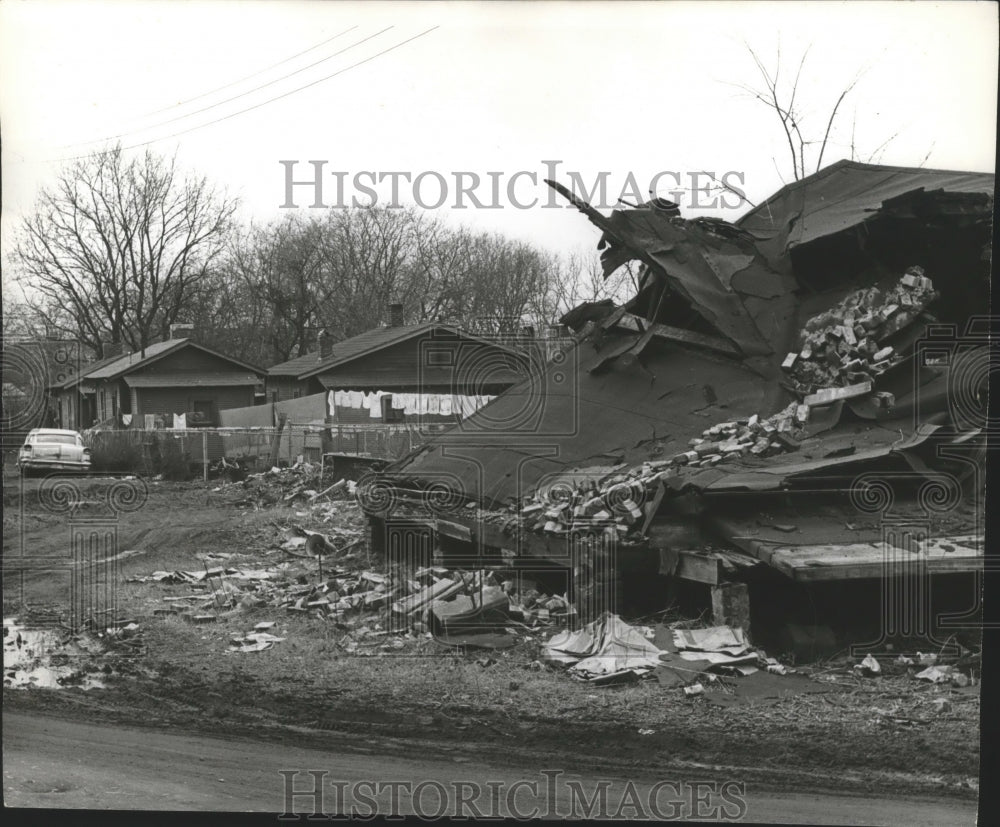 1965, Property demolished Jefferson County - abna11676 - Historic Images