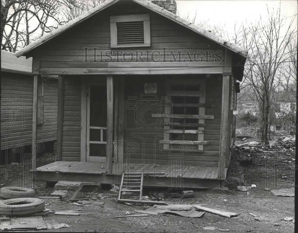 1965 house within four blocks of Jefferson County court, Alabama-Historic Images