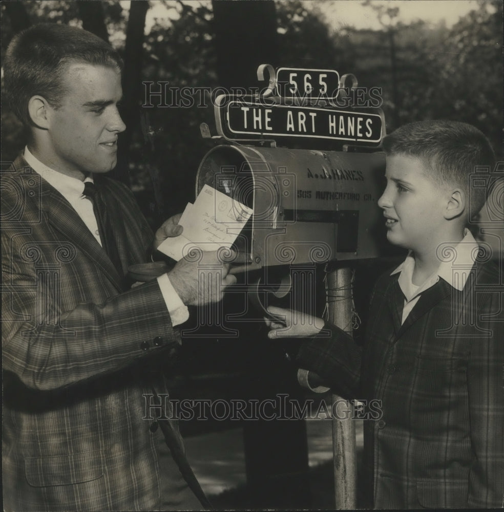 1961 Arthur and Tommy Hanes, Sons of Birmingham, Alabama Mayor-Historic Images