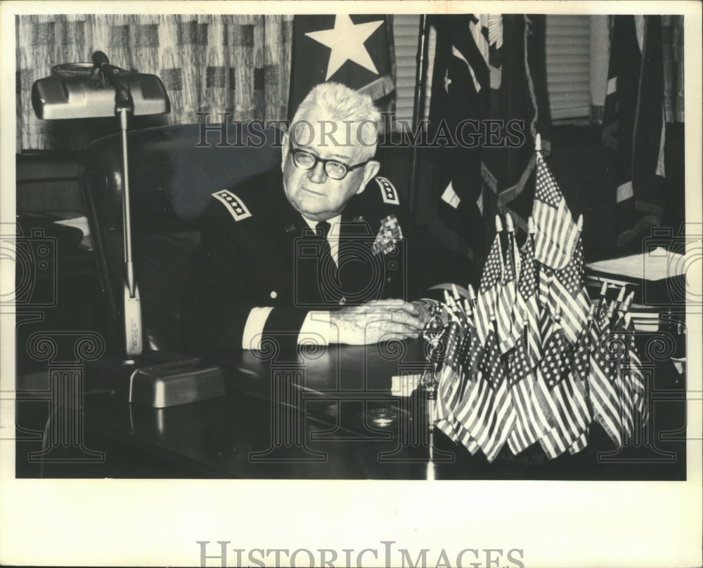 1975 Press Photo General Lewis B. Hershey U.S. Army (retired) - abna11697 - Historic Images