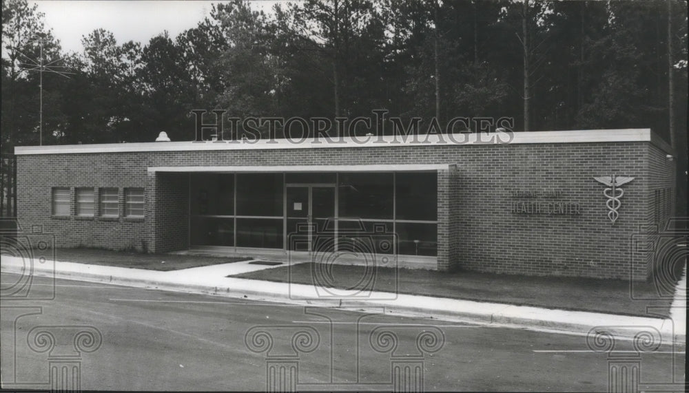 1967 New Cleburne County Health Building, Heflin, Alabama-Historic Images