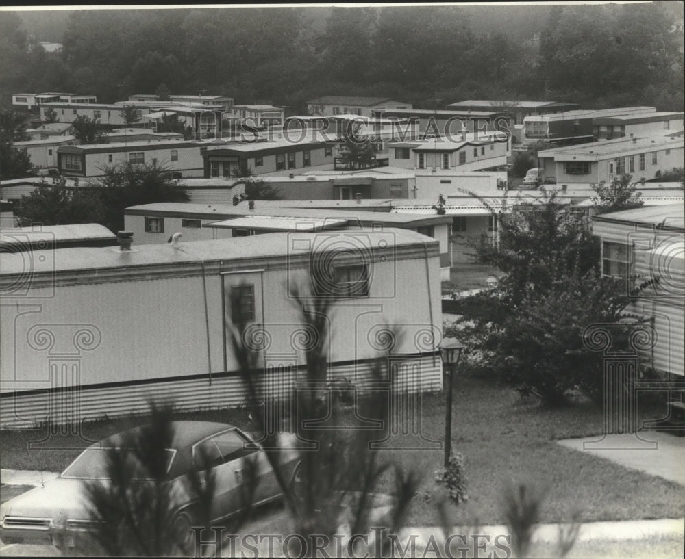 1979 Trailer park in Birmingham, Alabama-Historic Images