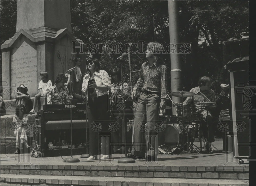 1973 Homestead Act performs at Rockfest in park-Historic Images