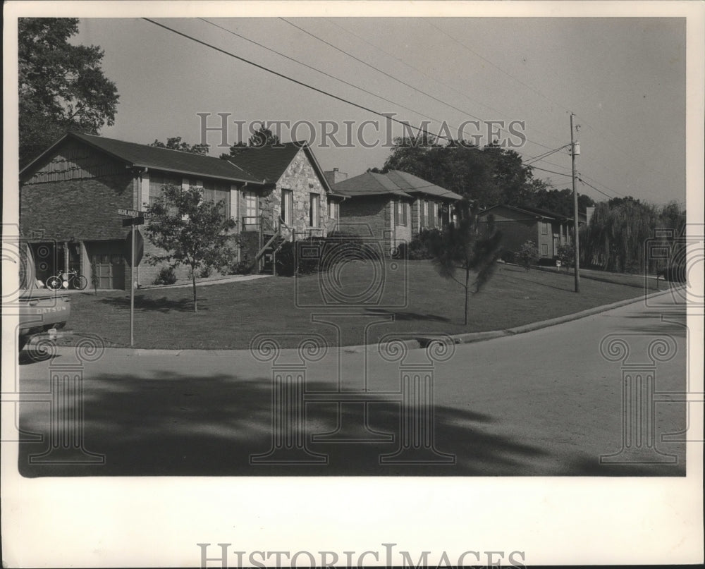 1985 Press Photo Highlander Estates in Hueytown, Alabama - abna11770 - Historic Images