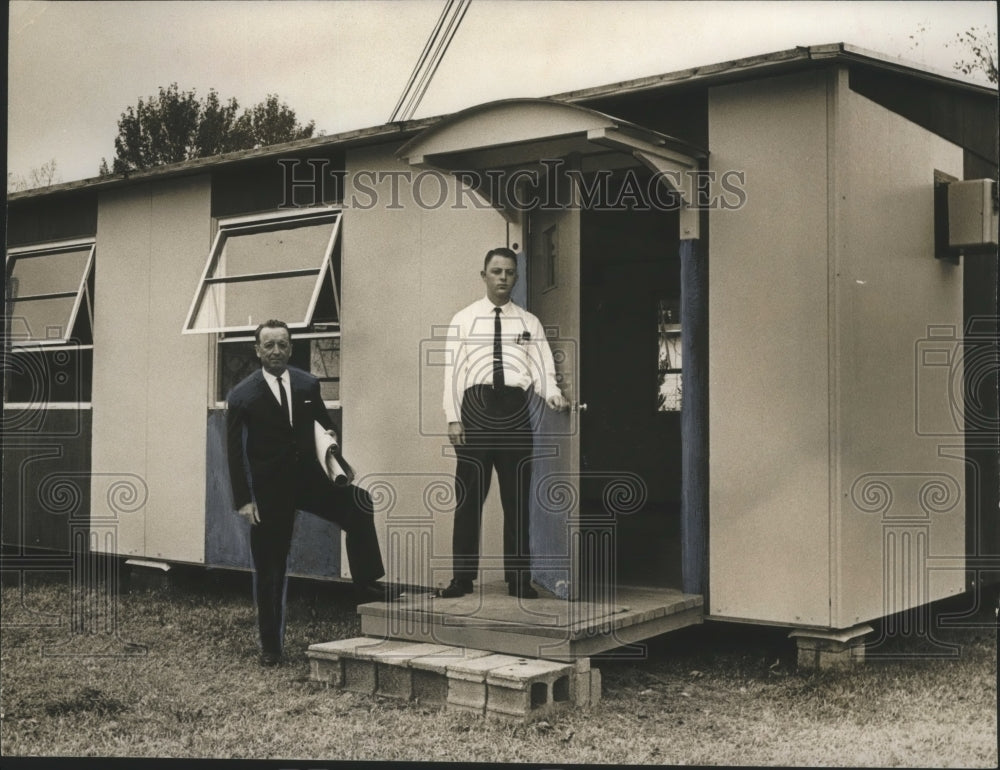 1964 Pre-Fabricated school building, Jefferson County, Alabama-Historic Images