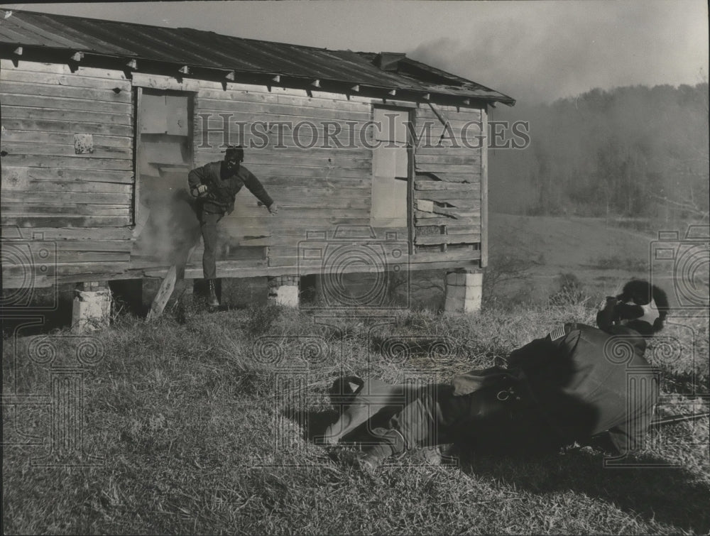 1974, Special Weapon And Tactics demonstration, Atchinson Lakes, AL - Historic Images