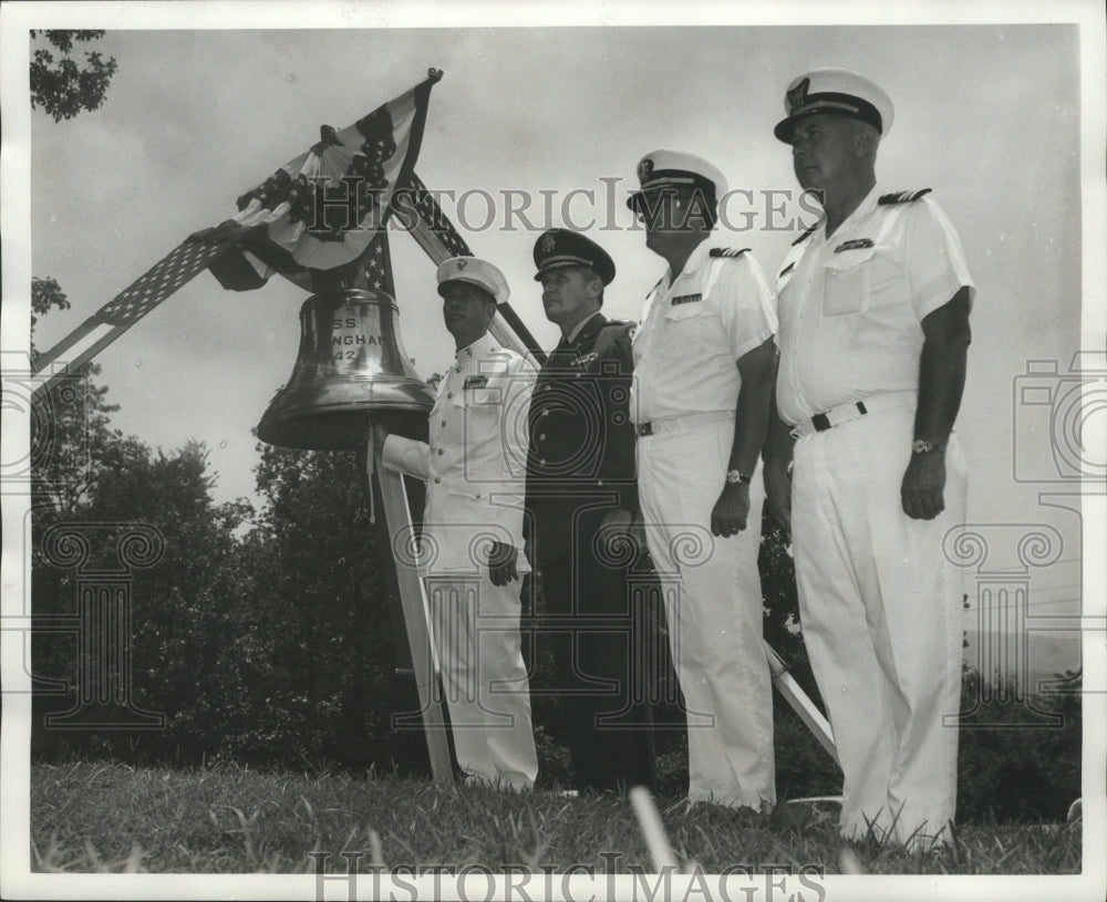 1973 Military personnel at Independence Day celebration, Alabama-Historic Images