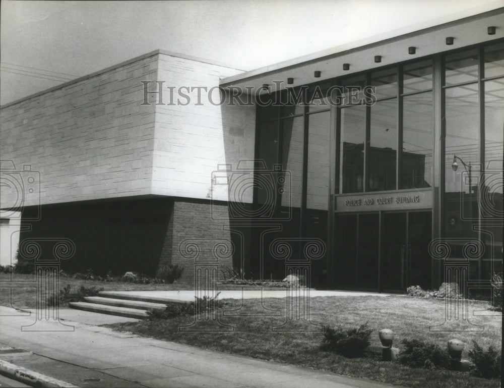 1968 Police and Court building, Ensley, Alabama-Historic Images