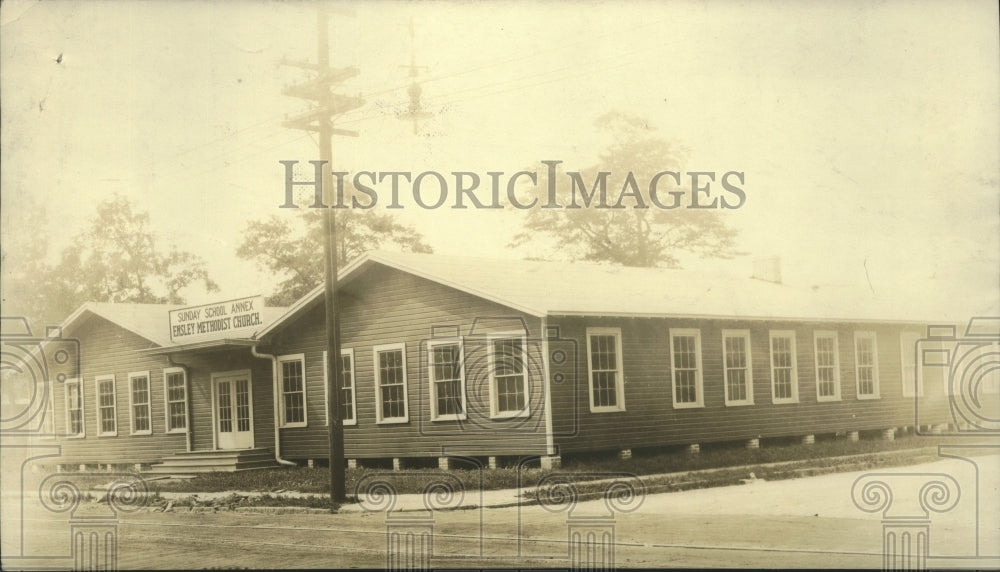 1937, Ensley Methodist Church, Sunday School Annex, Alabama - Historic Images