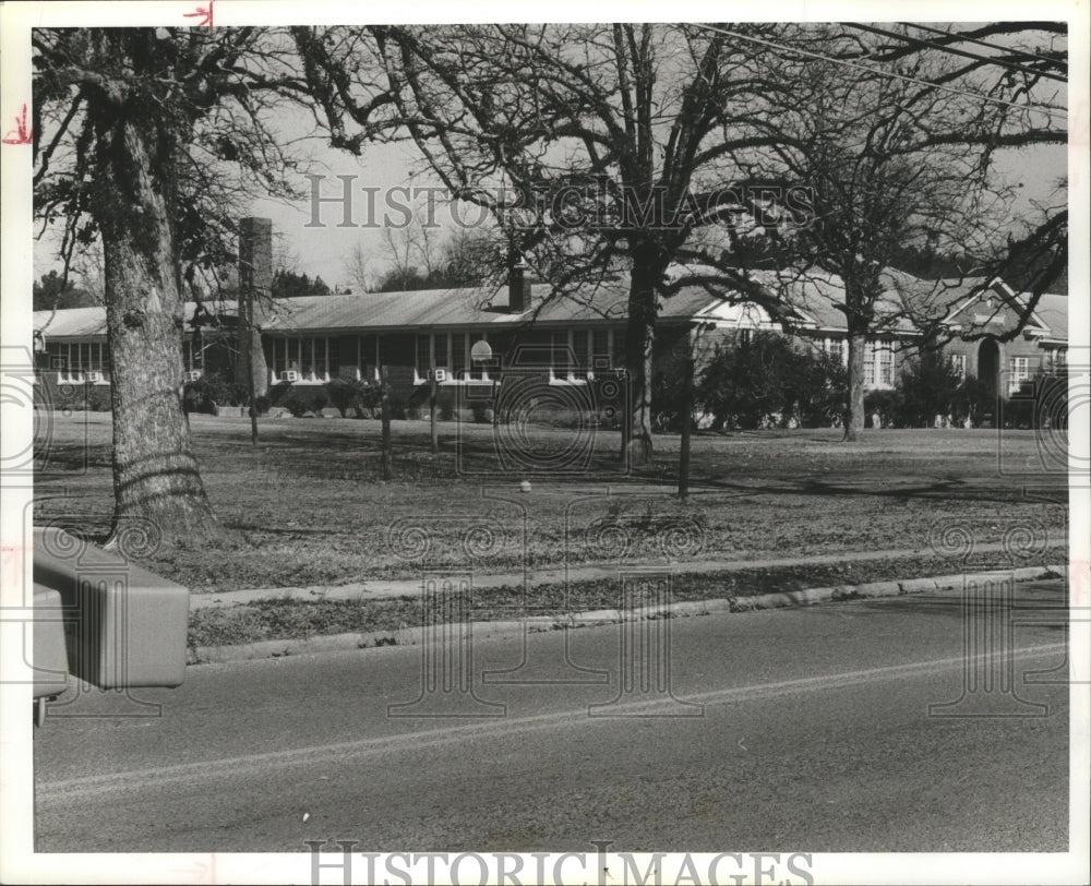 1979 Press Photo Columbiana Elementary School building, Shelby County, Alabama - Historic Images