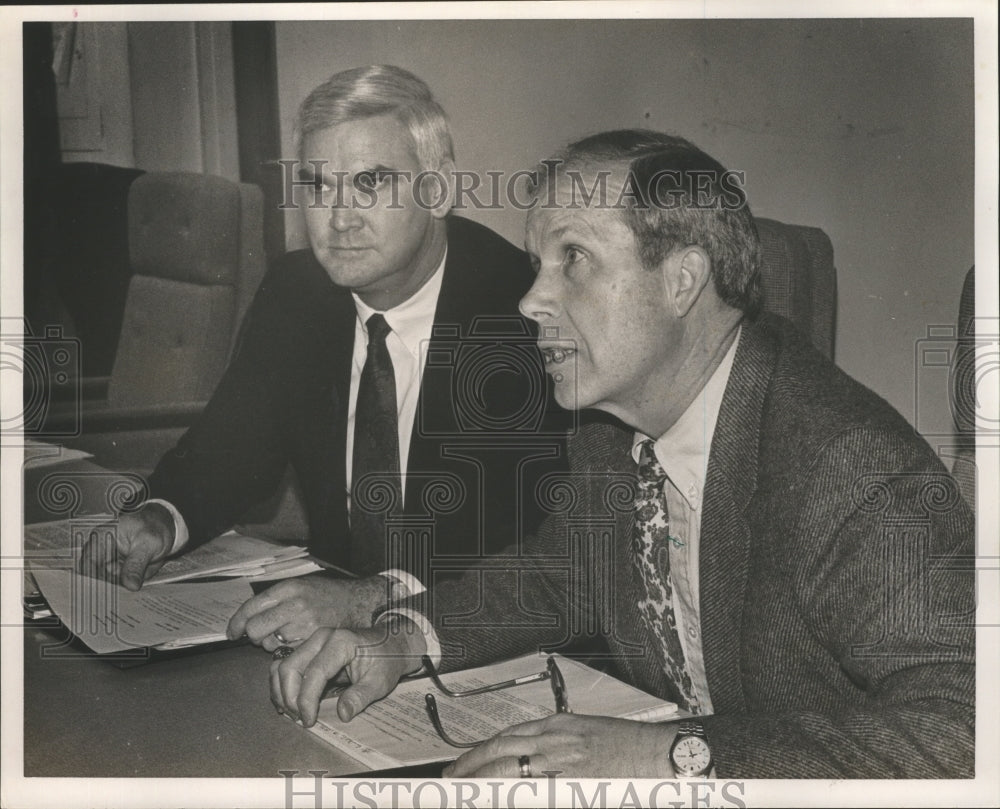 1991 Press Photo Metro Shelby County Commission, Alabama - abna12286 - Historic Images