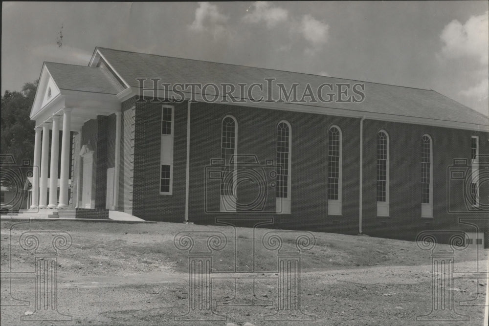 1968 Press Photo New sanctuary of Springdale Baptist Church - abna12323 - Historic Images