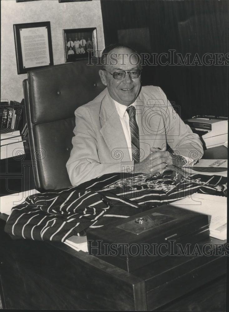 1985 Press Photo Ralph Sears, Montebello Mayor, Alabama - abna12482 - Historic Images