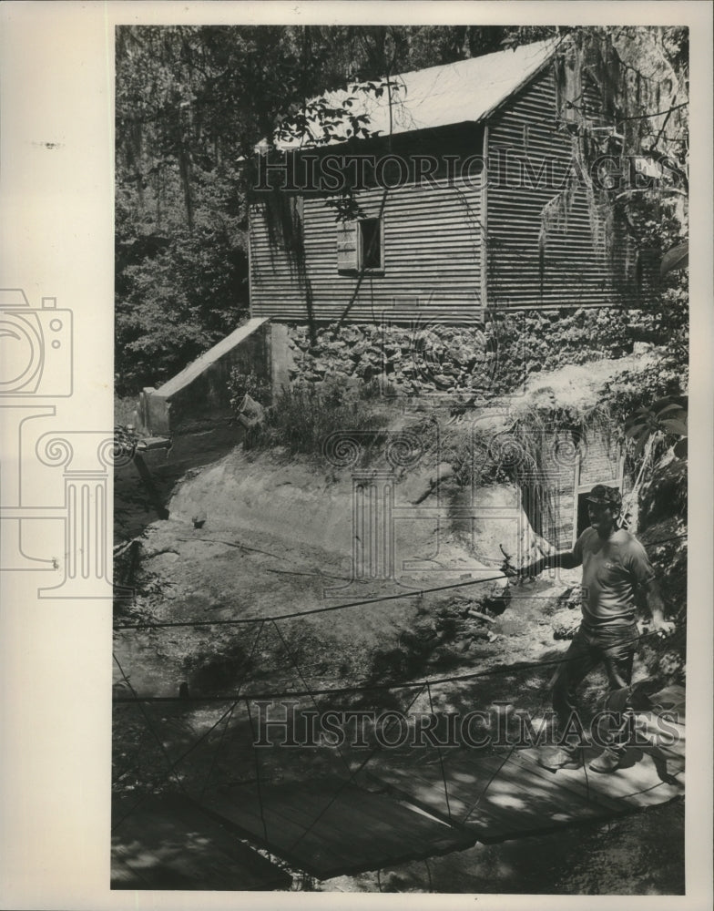 1988 Press Photo Grist Mill, Selma, Alabama - abna12510 - Historic Images